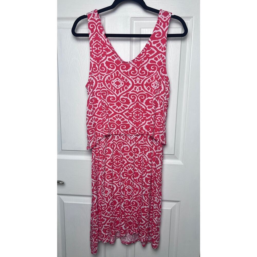 Caribbean Joe Women's Sleeveless Flowy Knee Length Dress Size Medium
